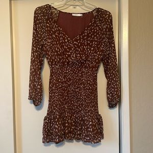 Lush long sleeve dress